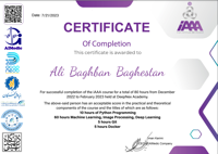 IRAN ANNUAL AI AWARD comprehensive AI course